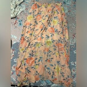 And the why maxi skirt size L